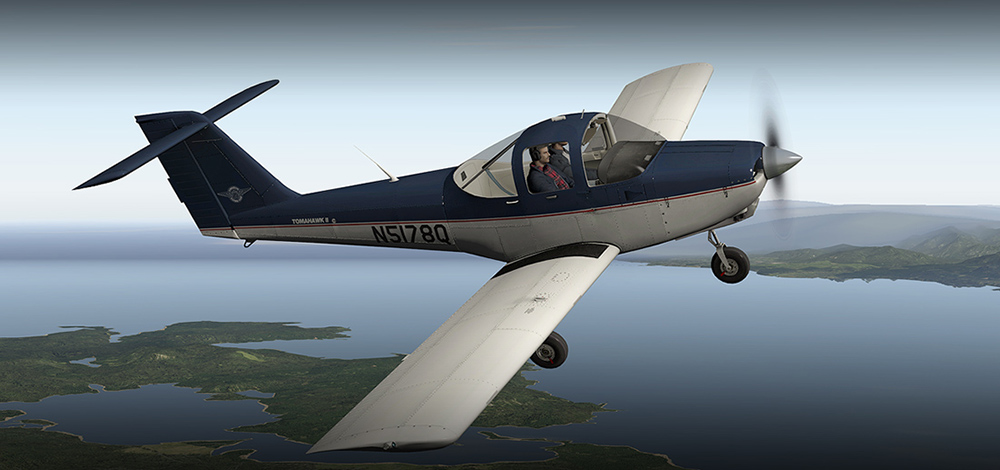 Alabeo - PA38 Tomahawk II XP